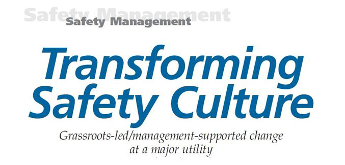 Transforming Safety Culture
